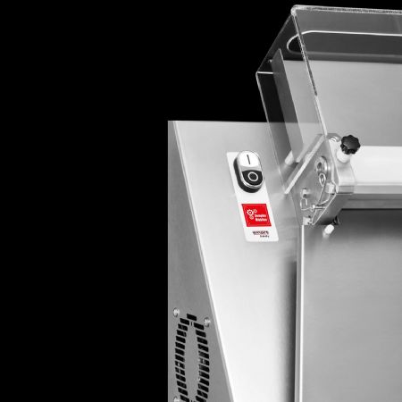 SM-30D | Çift Merdaneli Hamur Açma Makinesi (Açılı Üst Merdane)