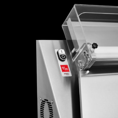 SM-50D | Çift Merdaneli Hamur Açma Makinesi (Açılı Üst Merdane)